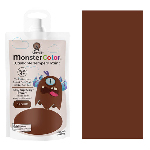 5 OZ BROWN WASH TEMPERA POUCH